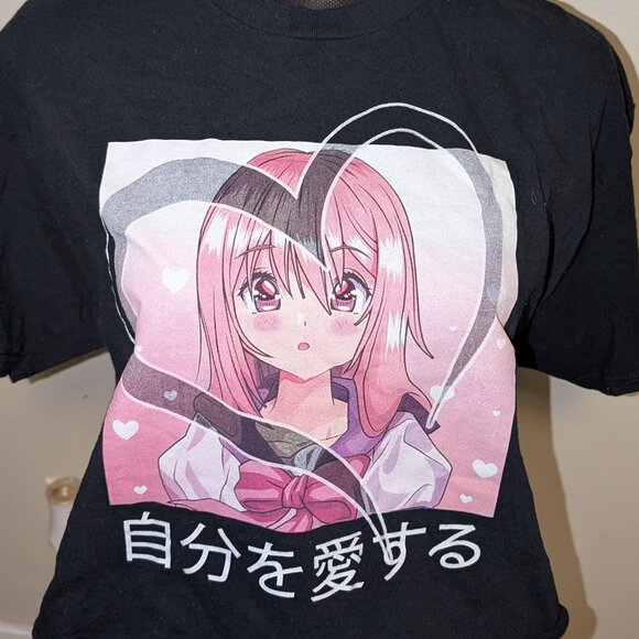 Chibiusa Sailor Moon Manga Anime Crop Top sz M/L Misses Jrs - Picture 2 of 5